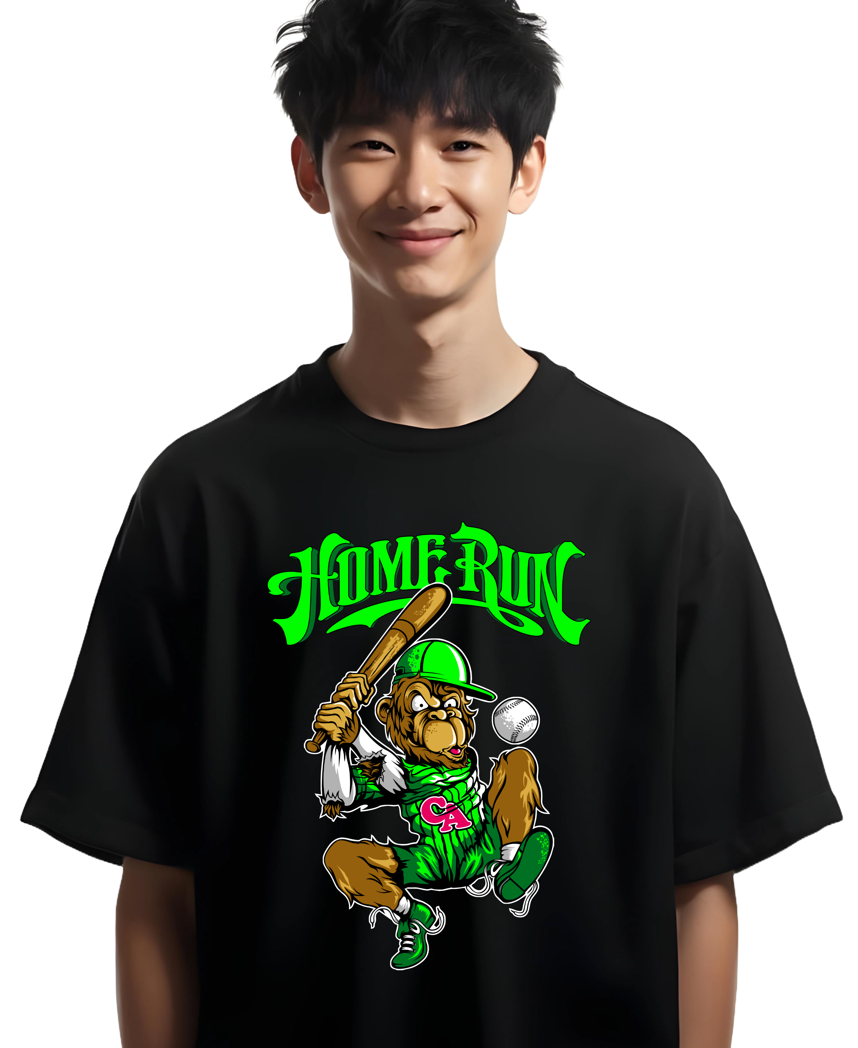 Camiseta Oversized  Home Run