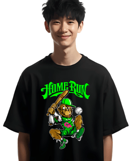 Camiseta Oversized  Home Run