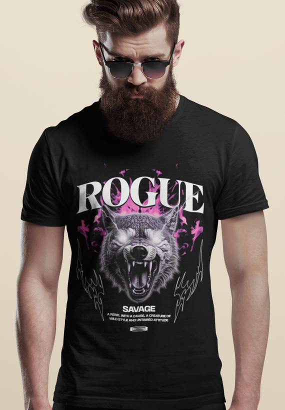 Camiseta Classica Rugue ( Lobo )