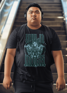 Nome do produto Camiseta Plus Size Wild Dogs Aliance