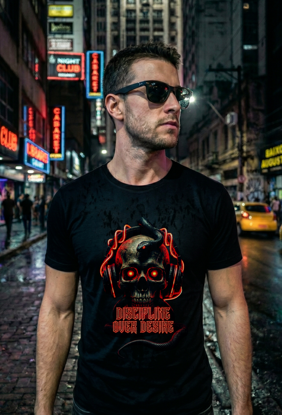Camiseta Prime DISCIPLINE OVER DESIRE