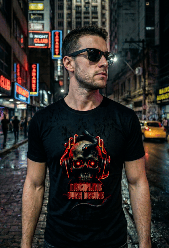 Camiseta Prime DISCIPLINE OVER DESIRE