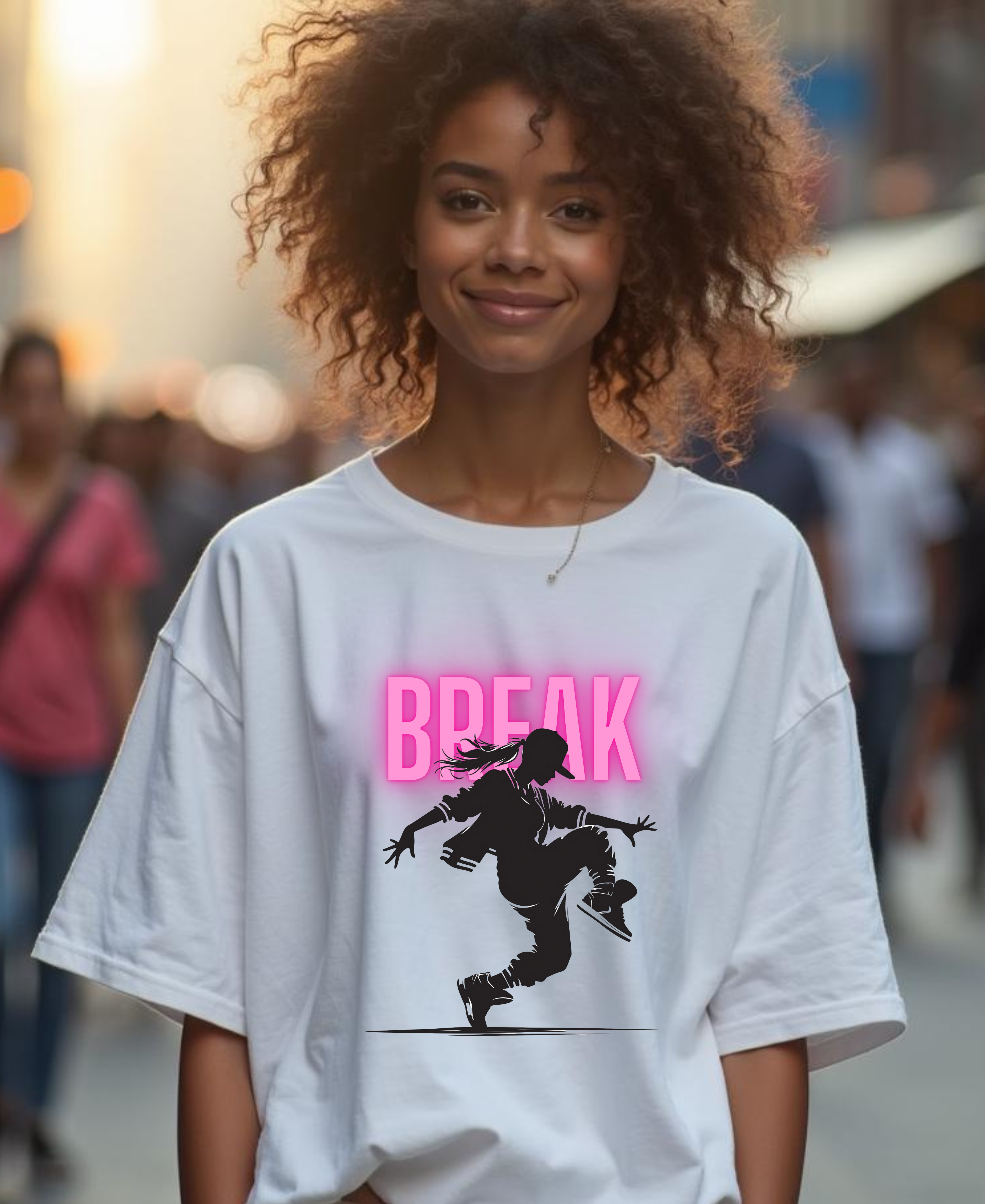Camiseta Oversized Break