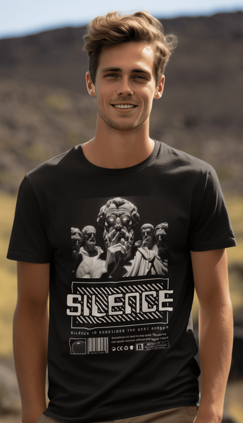 Camiseta Prime Masculina Silence 