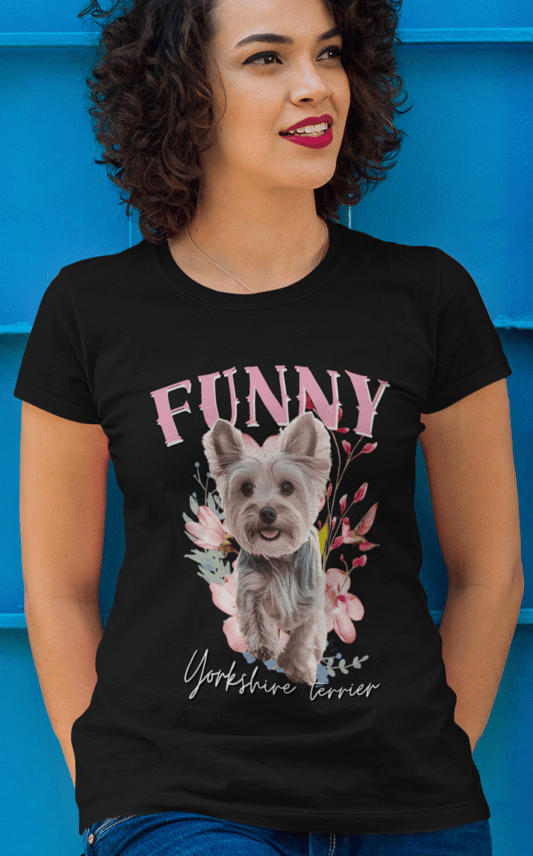 Camiseta Classica Yorkshire Terrier