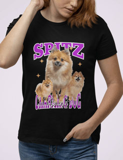 Camiseta Spitz Charming Dog