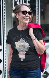 Camiseta Quality Let´s go Travel 