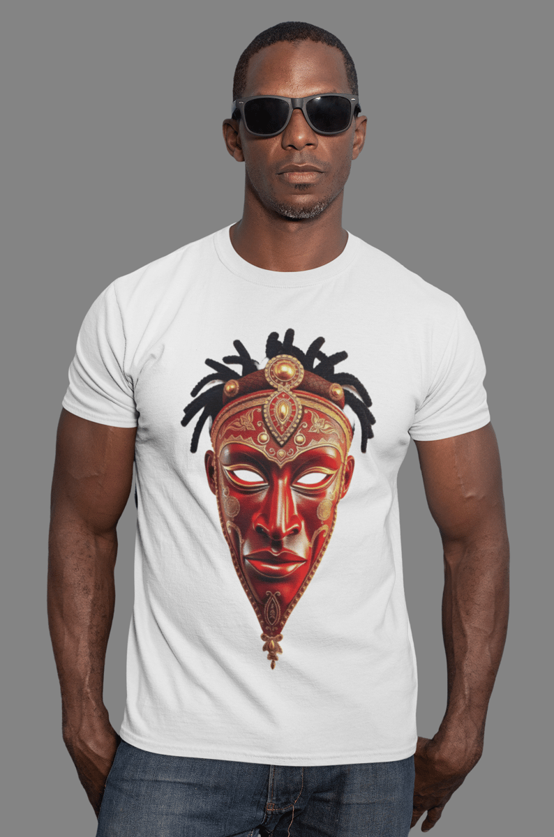 Nome do produto: Camiseta personalizada Máscara Africana