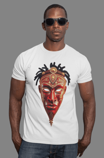 Camiseta personalizada Máscara Africana
