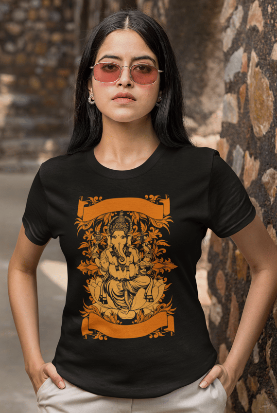 Camiseta Classica Ganesha ( Elefante )