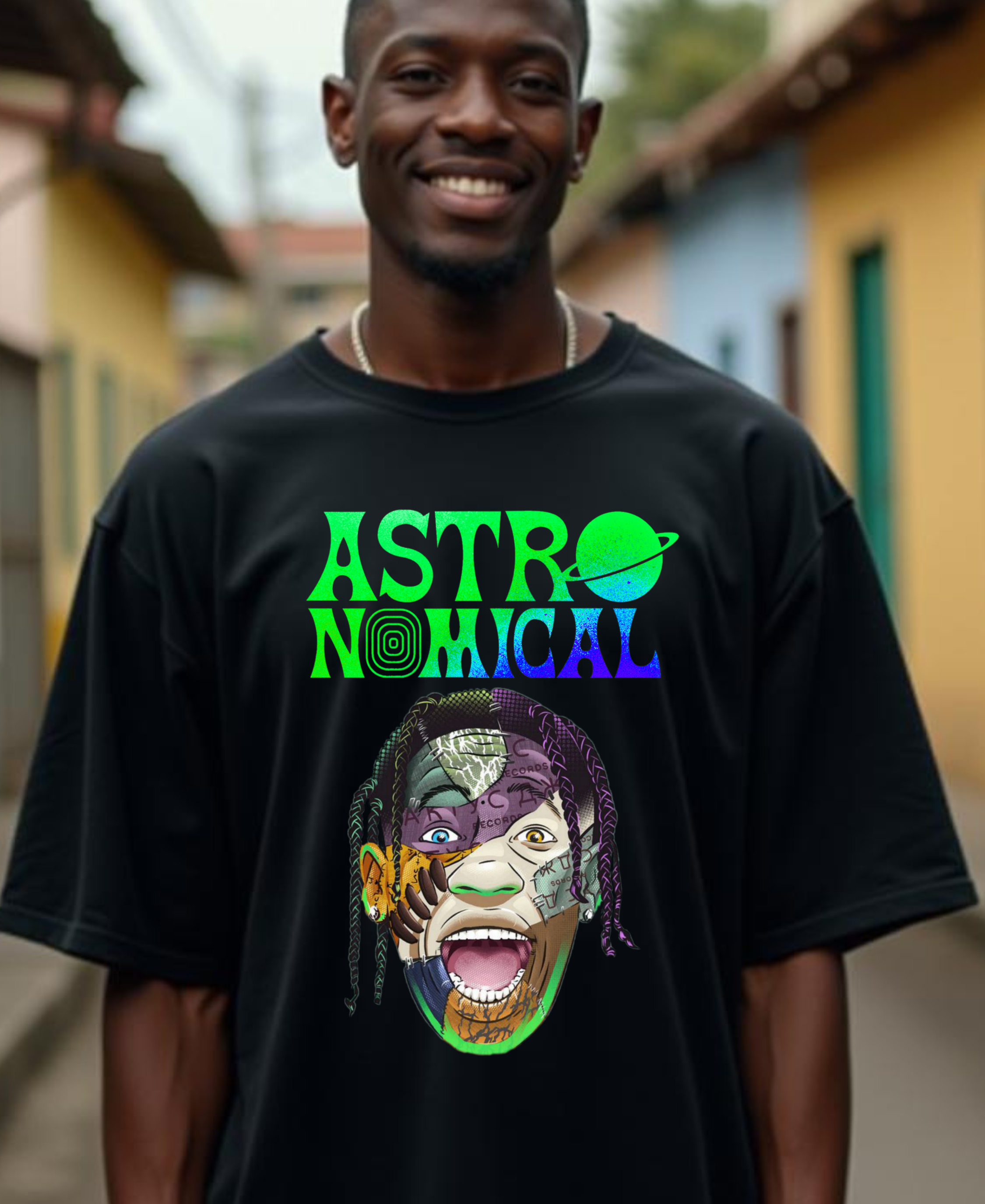 Camiseta Oversized Rapper