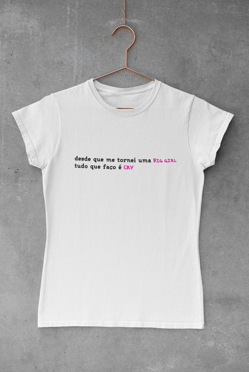 Nome do produto: Camiseta Baby Look \