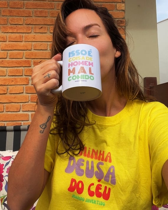 Caneca Isso é coisa de homem mal comido