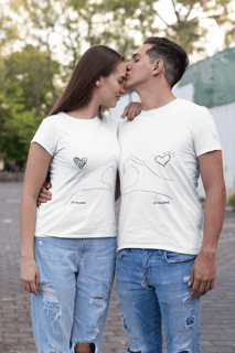 Nome do produto Camiseta casal 1