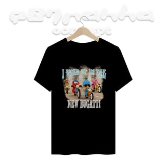 Nome do produto Camiseta I woke up in the new Bugatti 