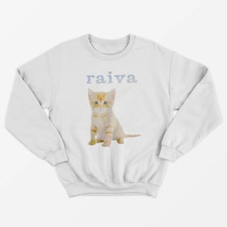 Nome do produto Moletom Raiva 