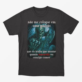 Camiseta Comedor de Macarrão