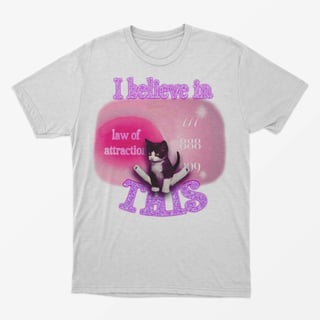 Nome do produto Camiseta I believe in numerology