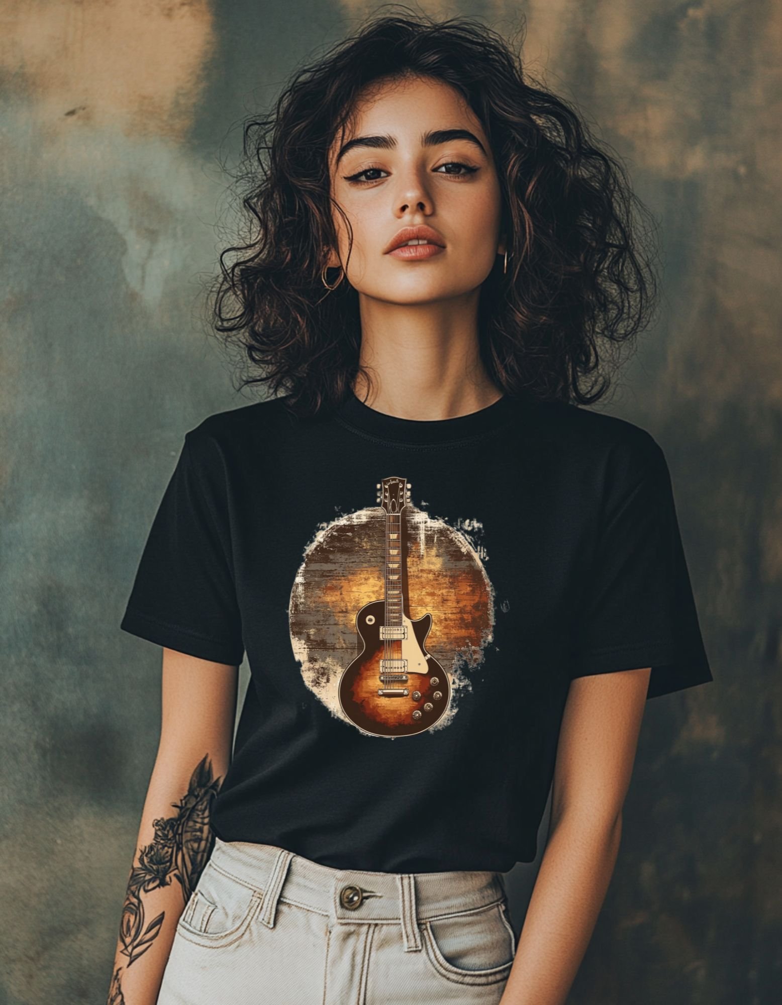 T-shirt Guitarra