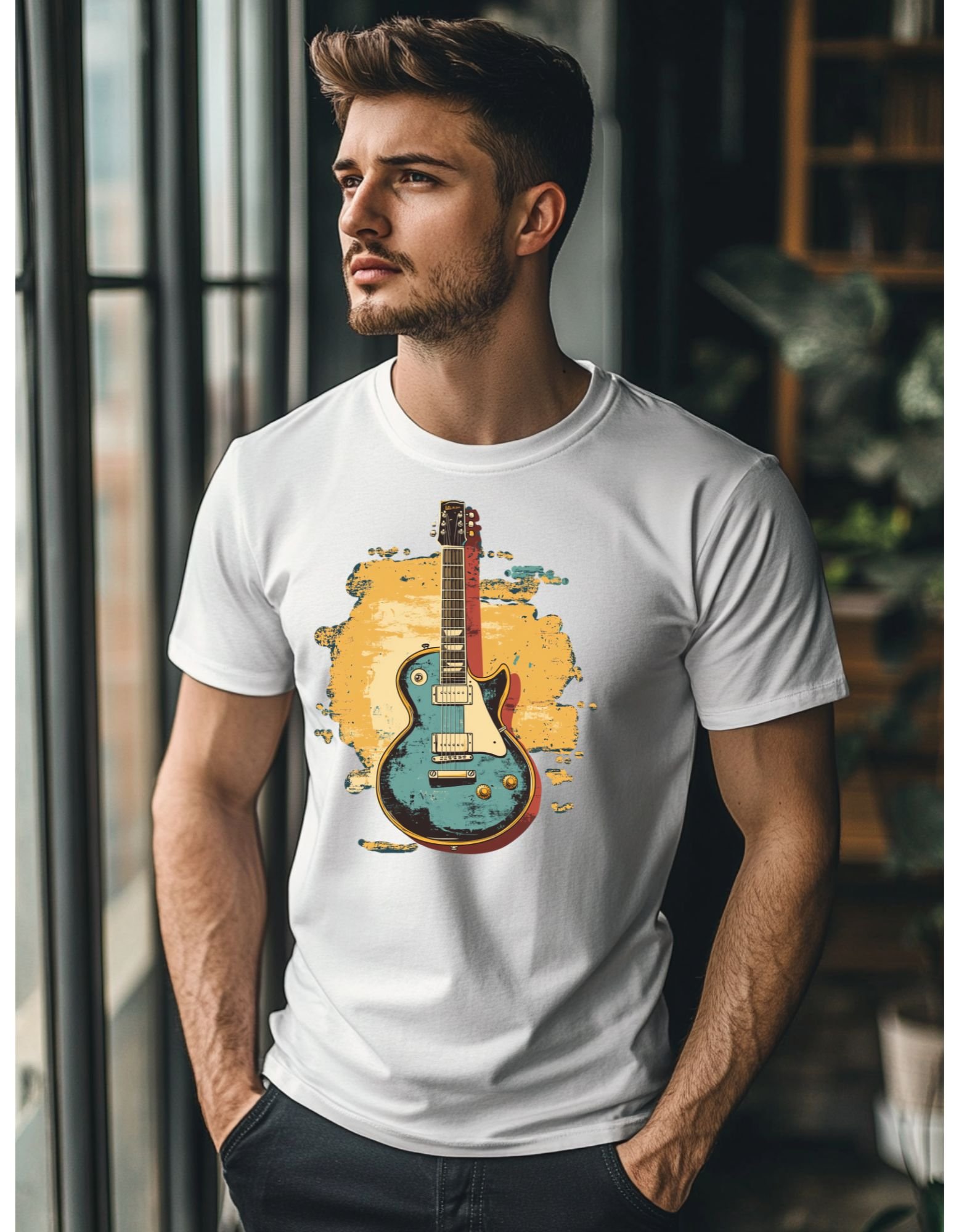 T-shirt Guitarra