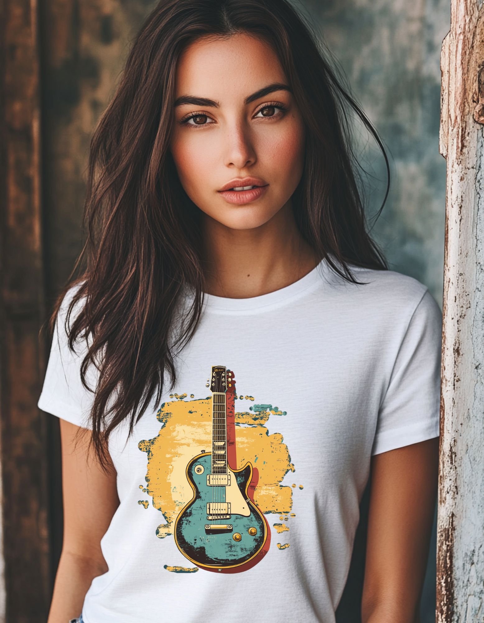 T-shirt Guitarra