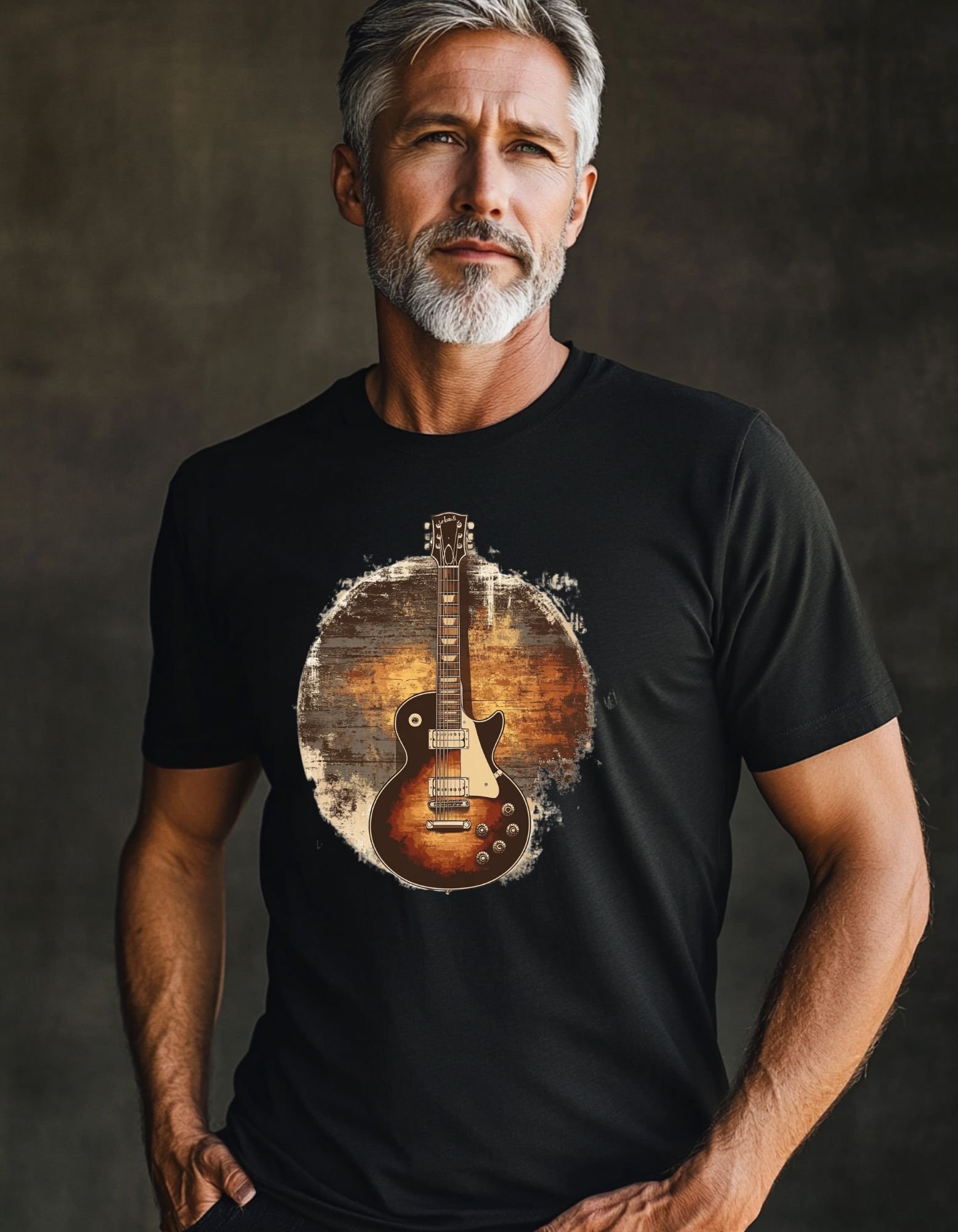 T-shirt guitarra