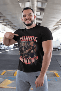 Nome do produto Camiseta Shape Abençoado (Estampa na Frente)