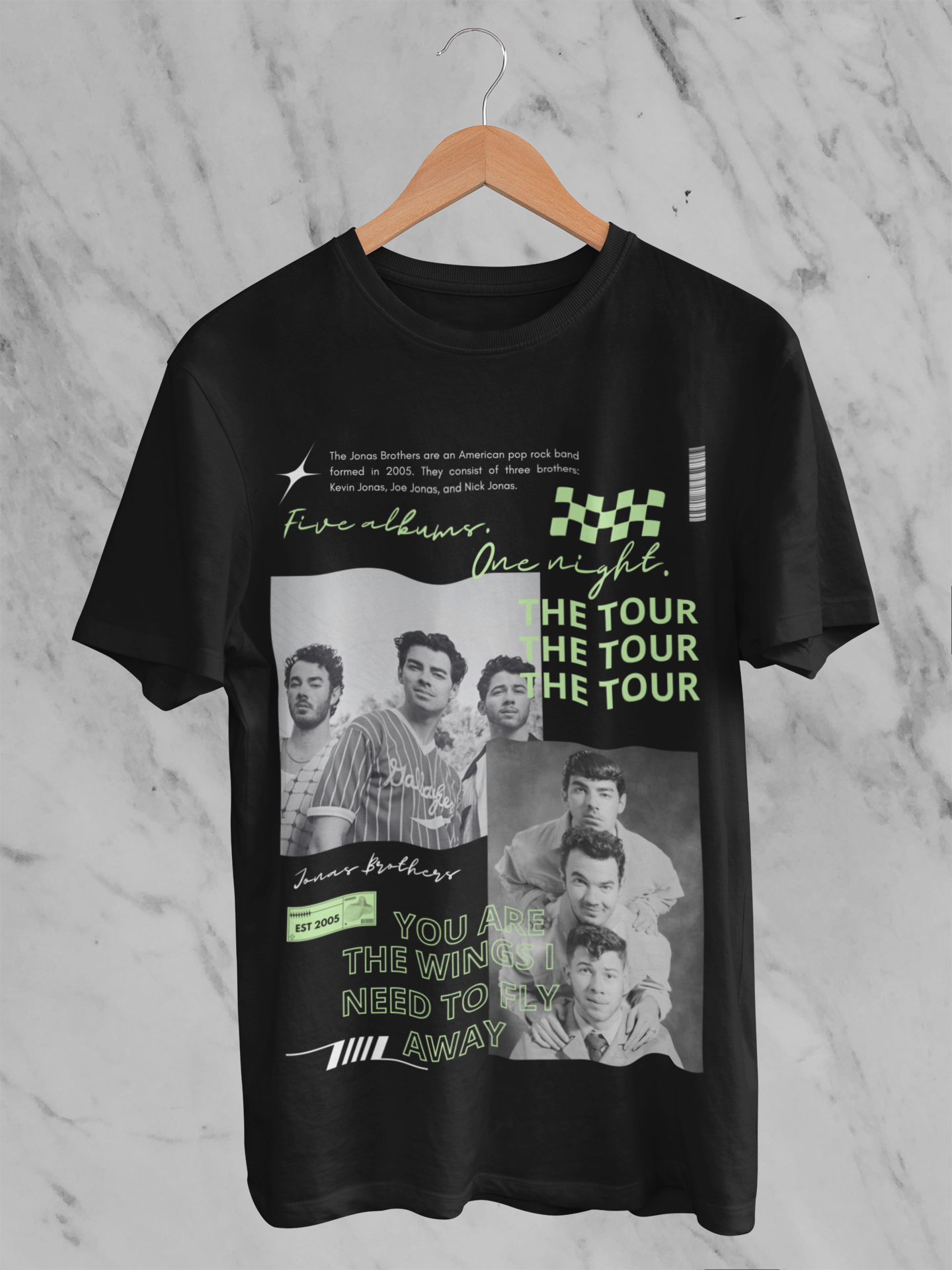 Camiseta Jonas Brothers The Tour