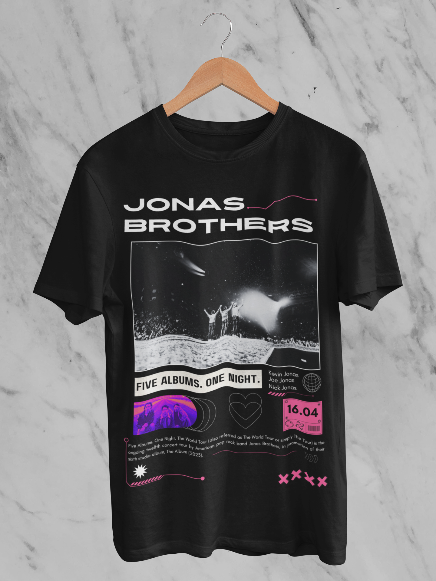 Camiseta Jonas Brothers 16.04