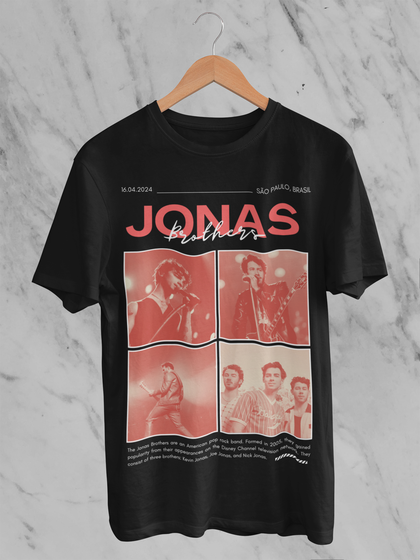 Camiseta Jonas Brothers The Tour SP