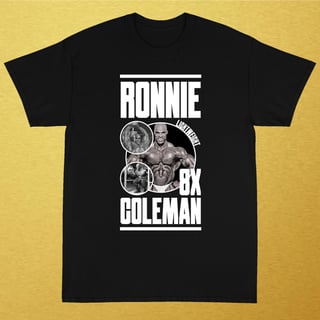 Nome do produto Ronnie Coleman - Preto