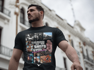 Nome do produto Grand Theft Gym Preta