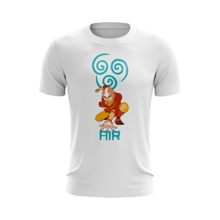 Nome do produto Camiseta Aang - Avatar: Elemento Ar