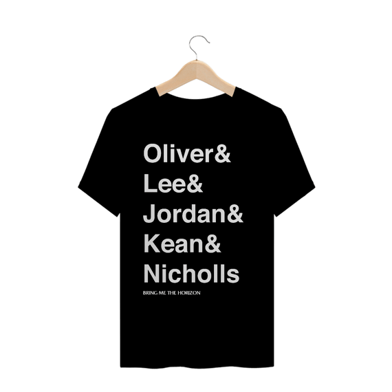 Camiseta Bring Me The Horizon - Members Name