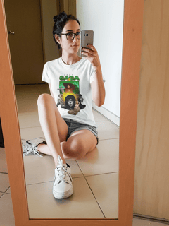 Nome do produto CAMISETA FEMININA LADY GAGA BRASIL