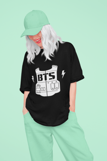 Nome do produto OVERSIZED BTS ARMY PRETA