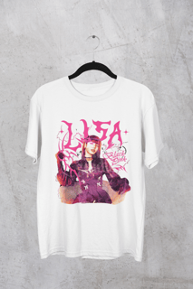 Nome do produto CAMISETA UNISEX - LISA BLACKPINK