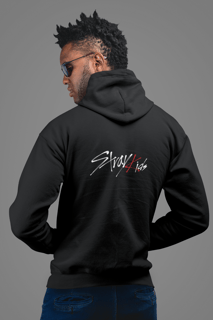 Nome do produto MOLETOM COM ZÍPER PRETO - STRAY KIDS LOGO