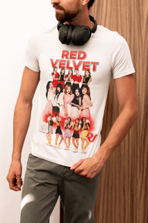 Nome do produto CAMISETA UNISEX RED VELVET