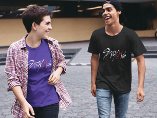 Nome do produto T-Shirt Classic - Cores Escuras - Stray Kids Logo
