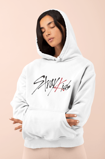 Nome do produto MOLETOM CANGURU - STRAY KIDS LOGO