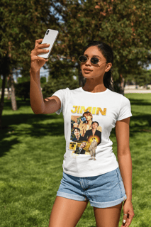 Nome do produto CAMISETA FEMININA JIMIN BTS