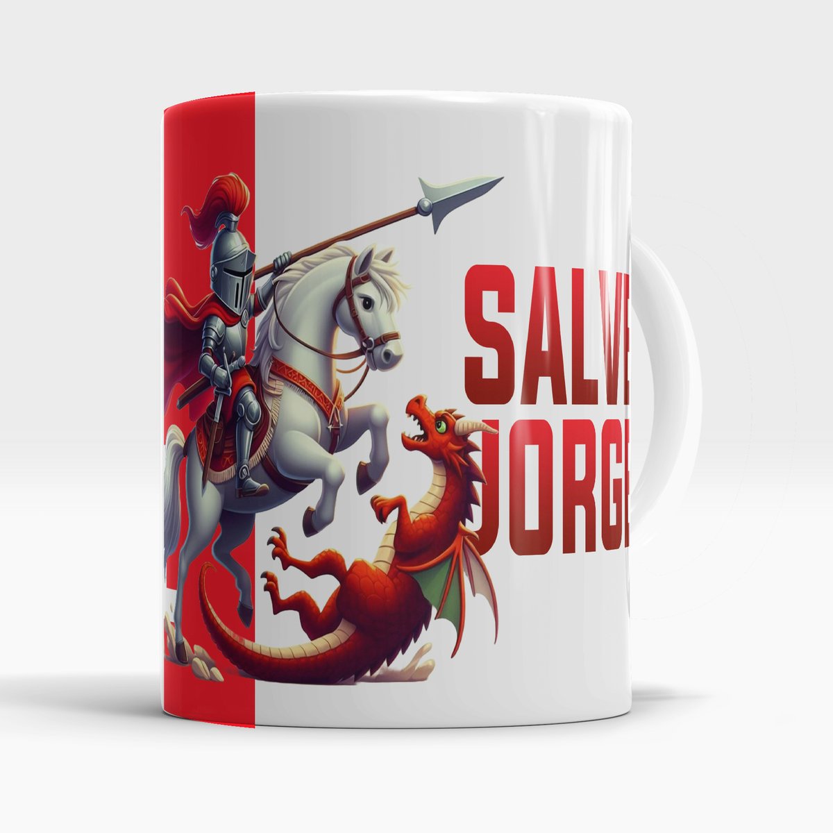 Nome do produto: Caneca São Jorge Kids
