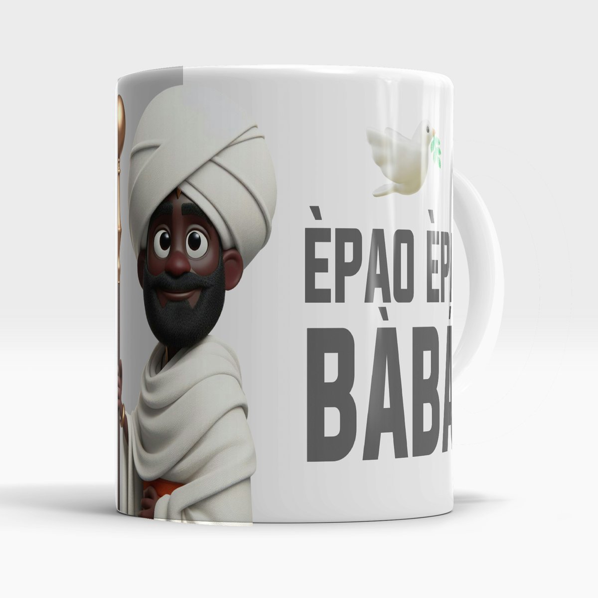 Nome do produto: Caneca Oxalá Kids