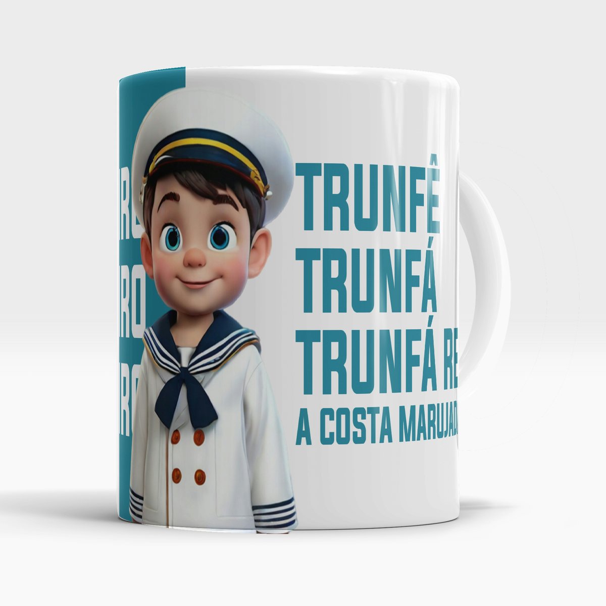 Nome do produto: Caneca Marinheiro Kids