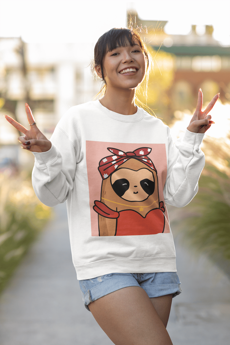 Nome do produto: Leaf Girl Sloth Tee