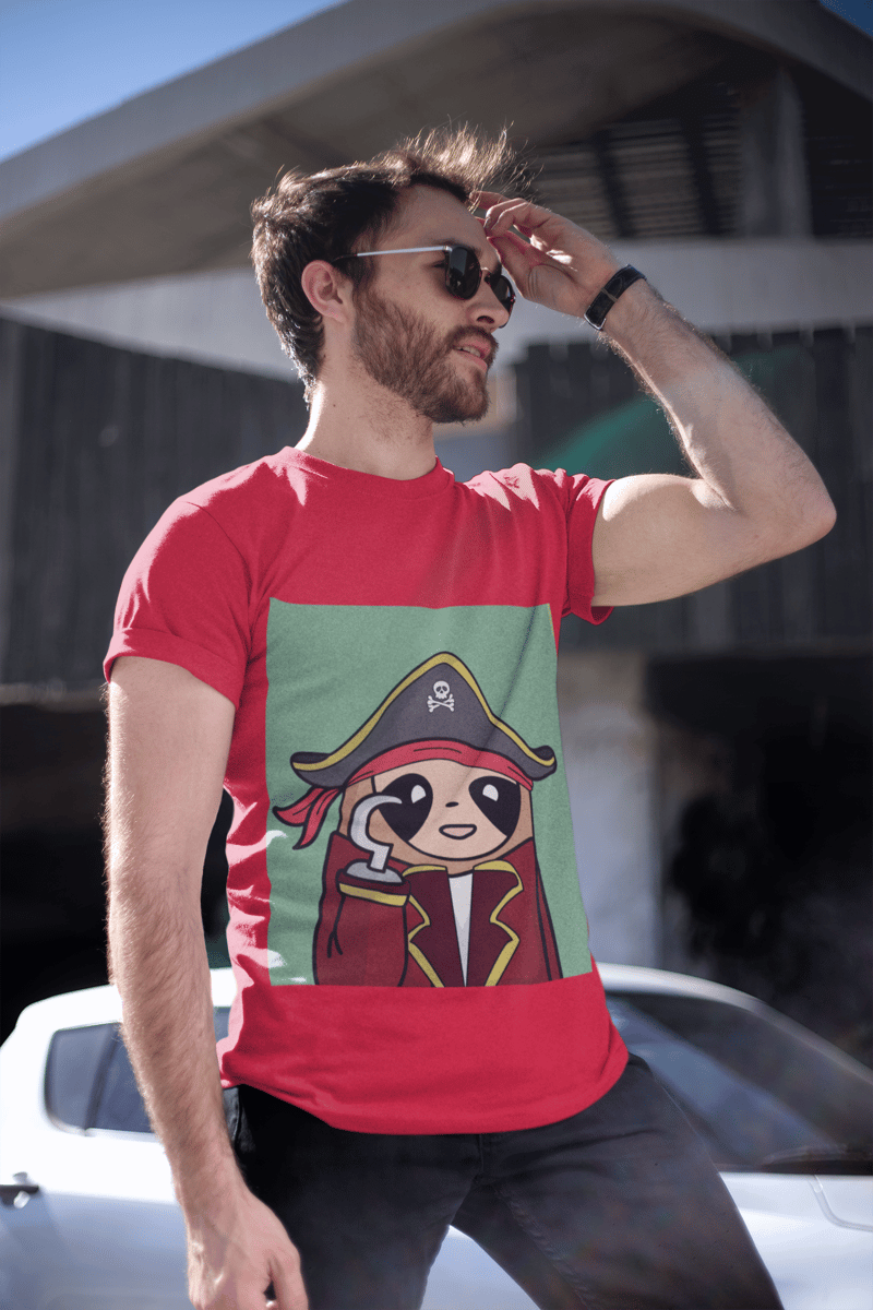 Nome do produto: Slothtck, o pirata preguiçoso