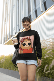 Nome do produto Leaf Girl Sloth Tee