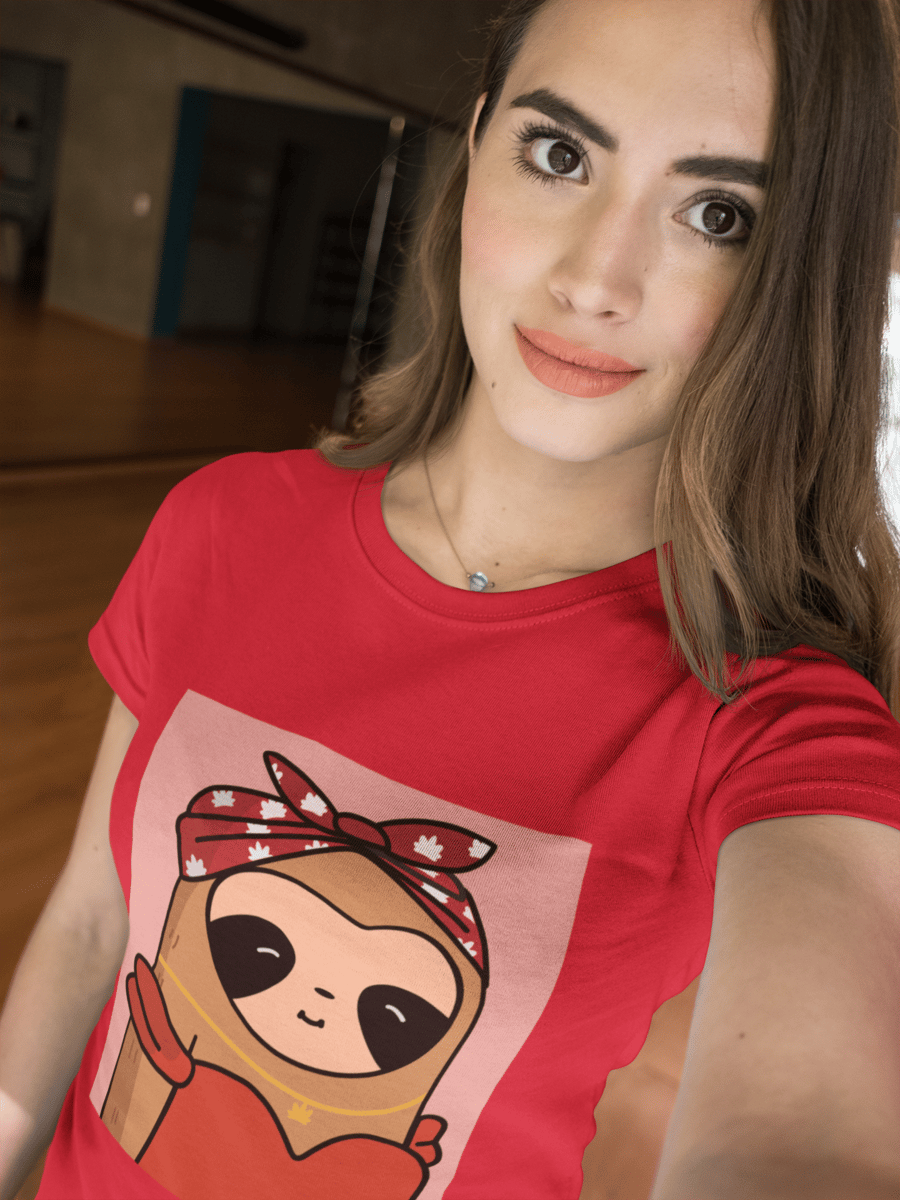 Nome do produto: Leaf Girl Sloth Tee