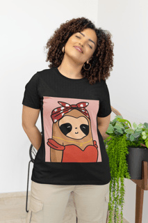 Nome do produto Leaf Girl Sloth Tee